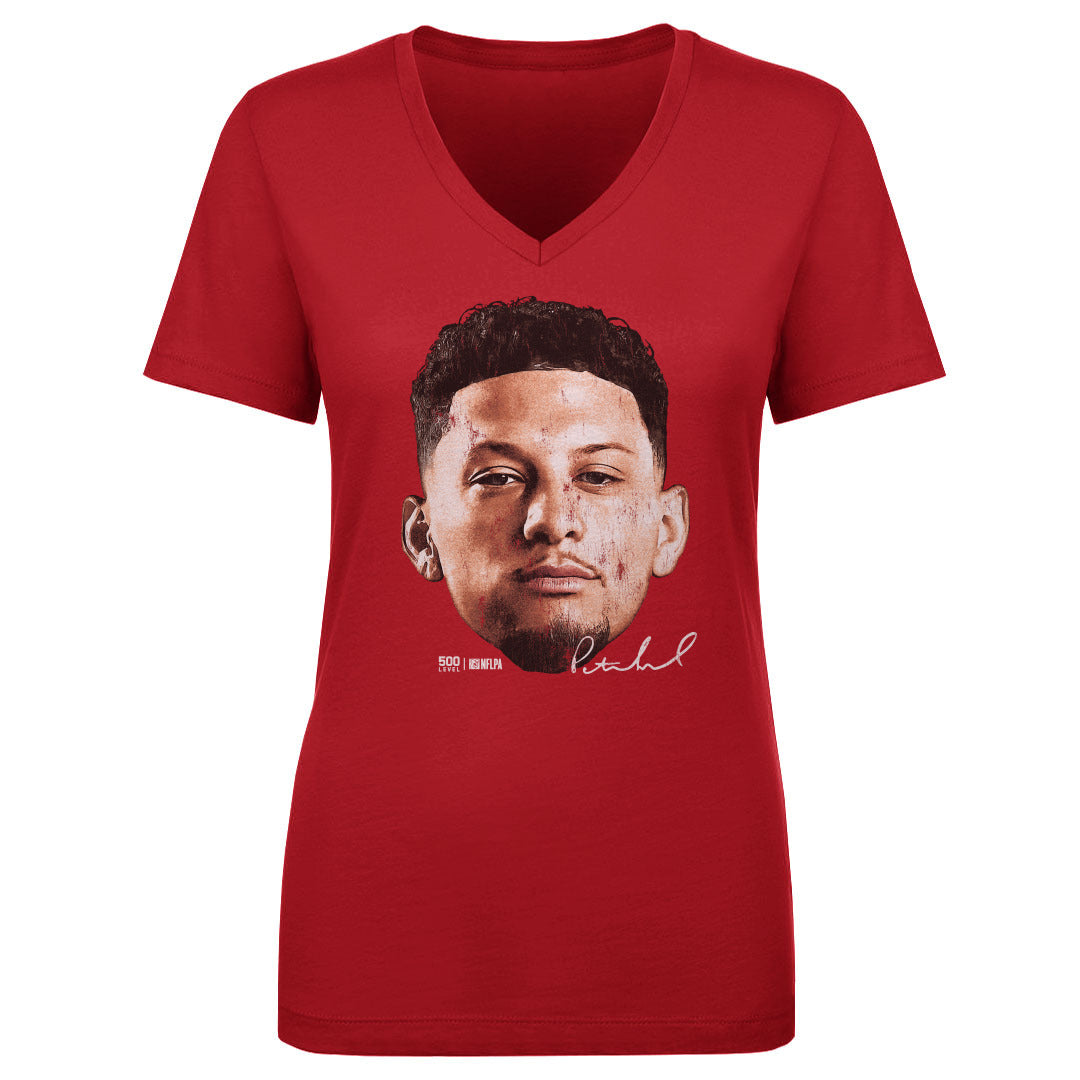 Patrick Mahomes Kansas City Vintage Head WHT