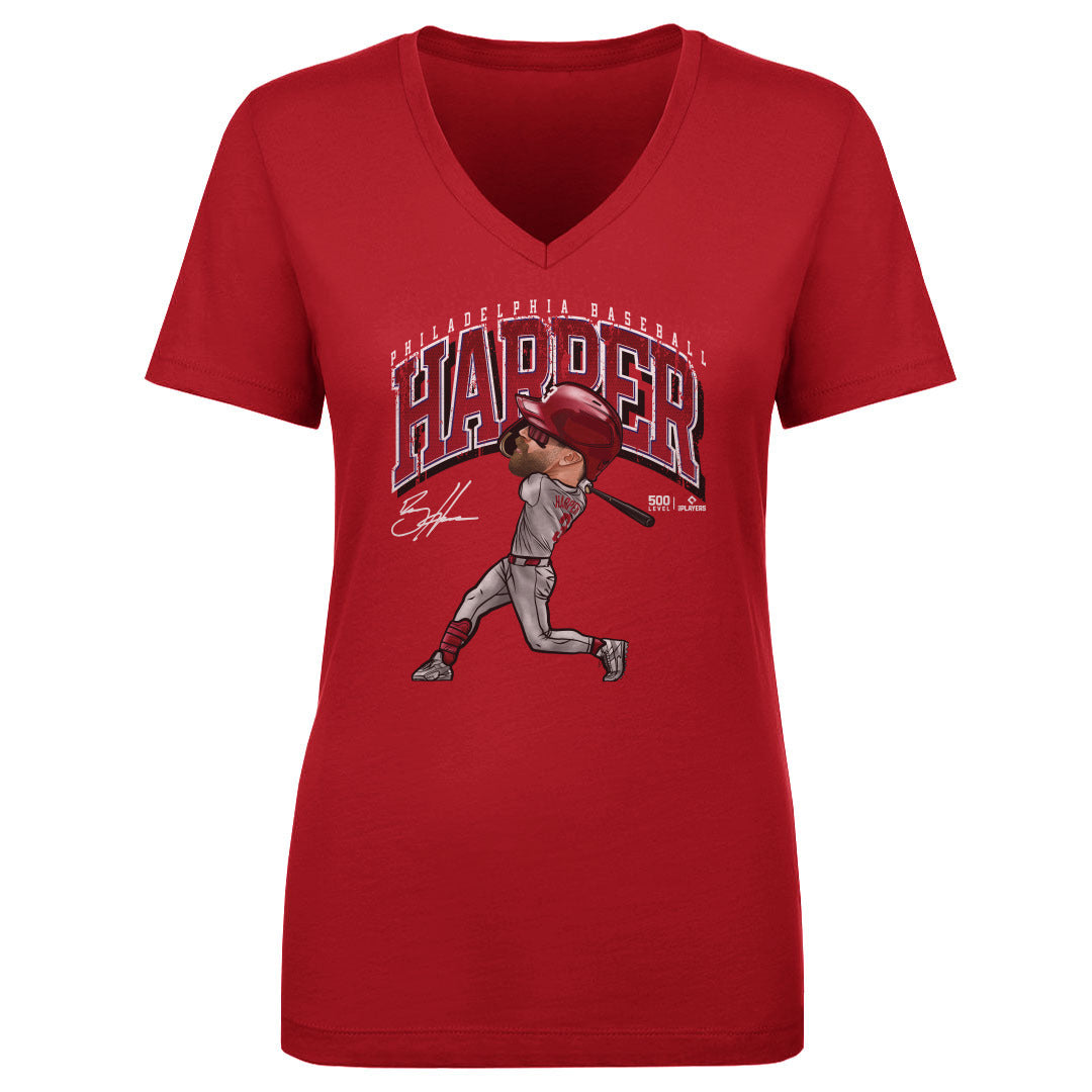 Bryce Harper Philadelphia Cartoon WHT
