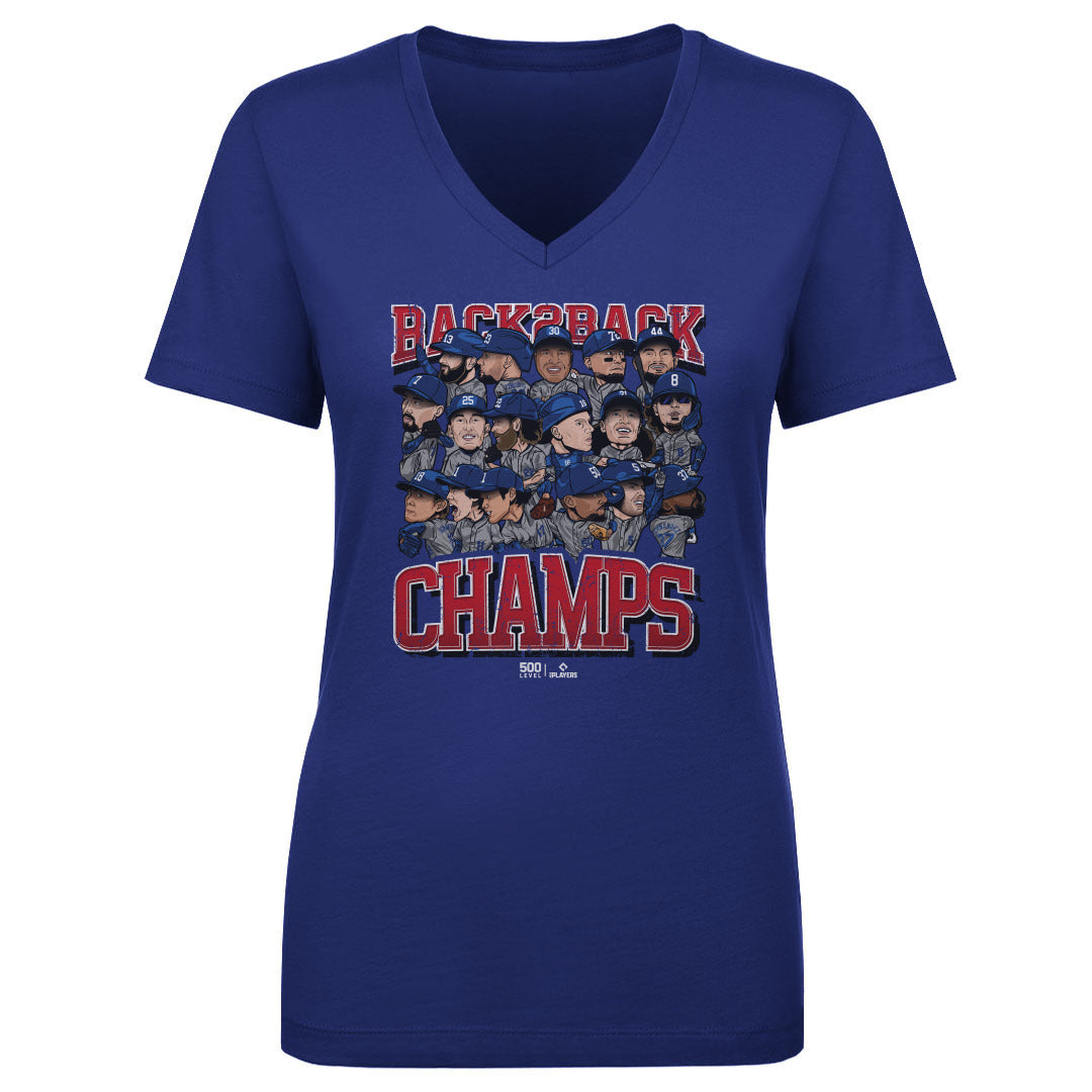 Los Angeles D Baseball Back 2 Back Champs 2025 WHT