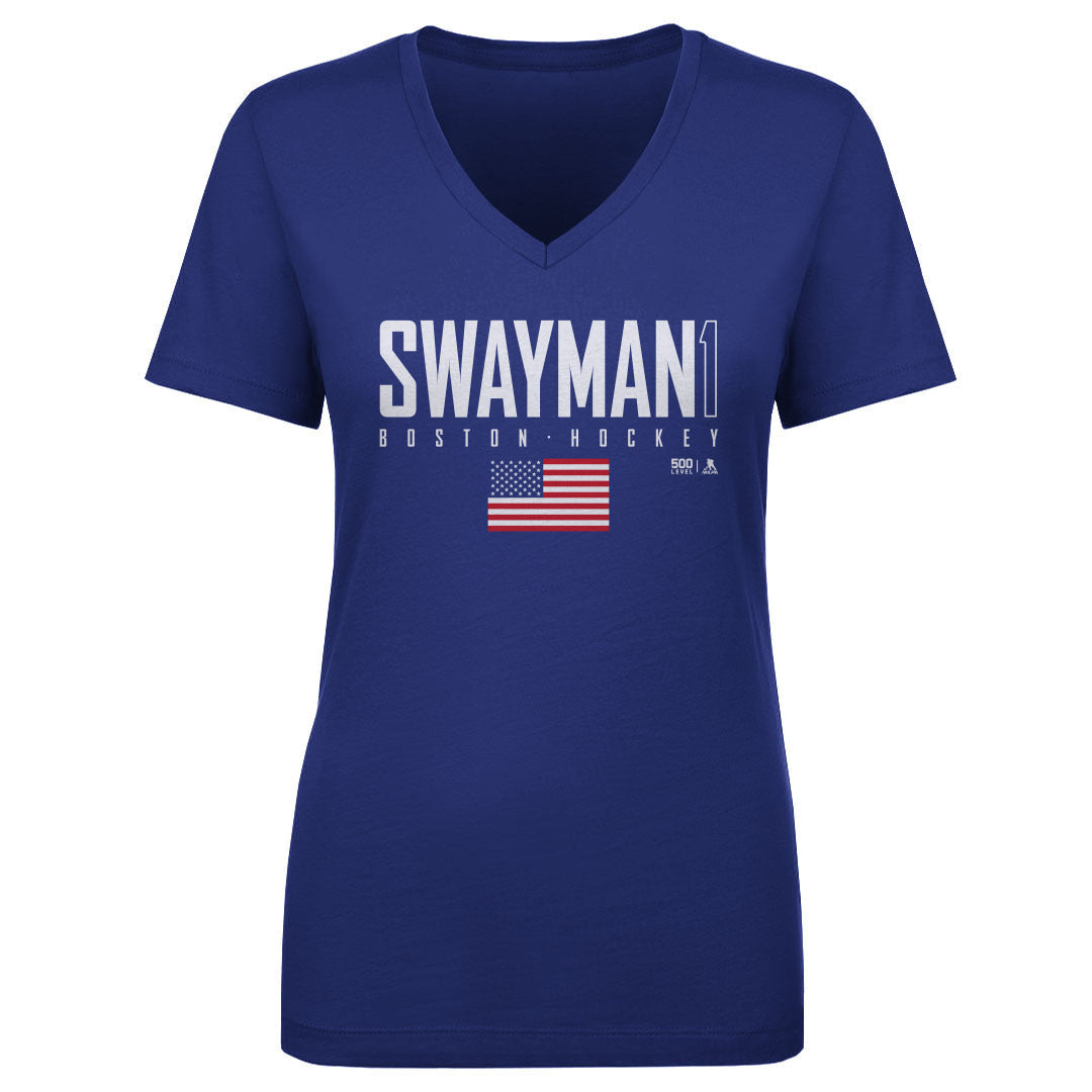 Jeremy Swayman Boston USA Elite WHT