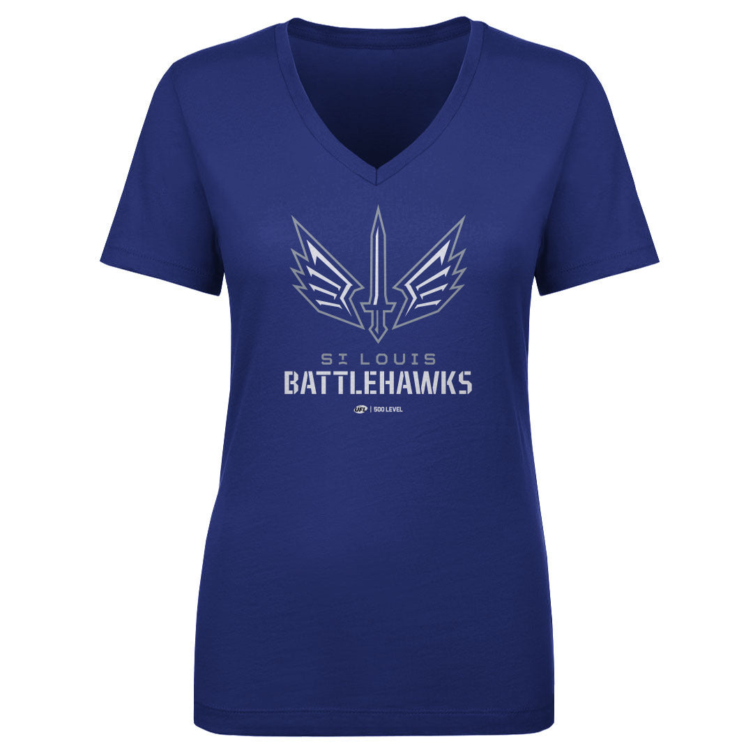 St. Louis Battlehawks Primary Logo WHT