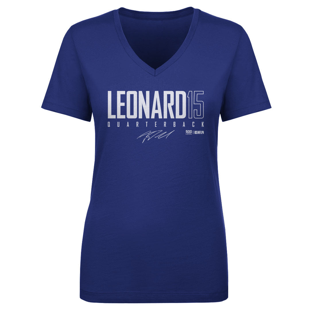 Riley Leonard Indianapolis Elite WHT