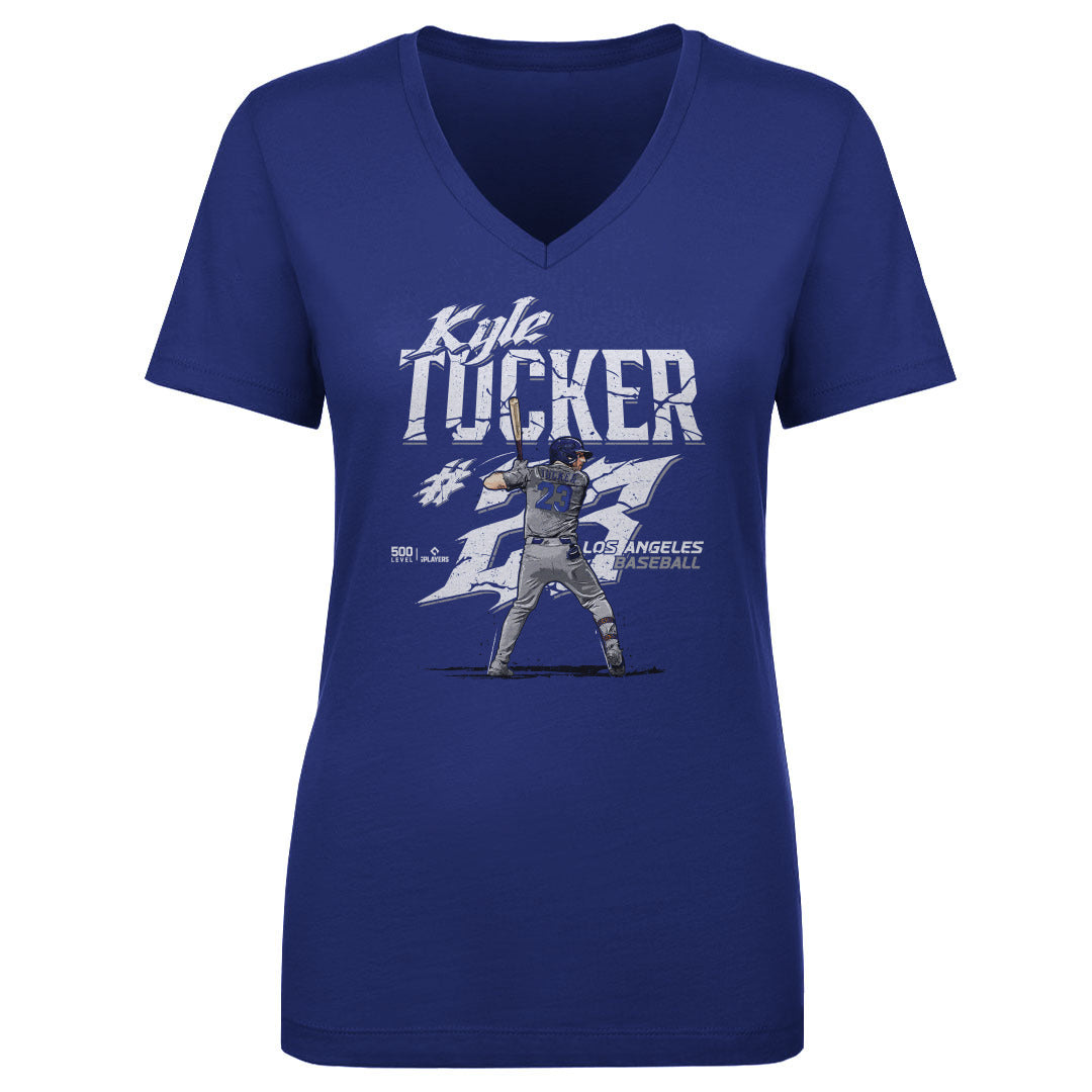Kyle Tucker Los Angeles D Name Number WHT