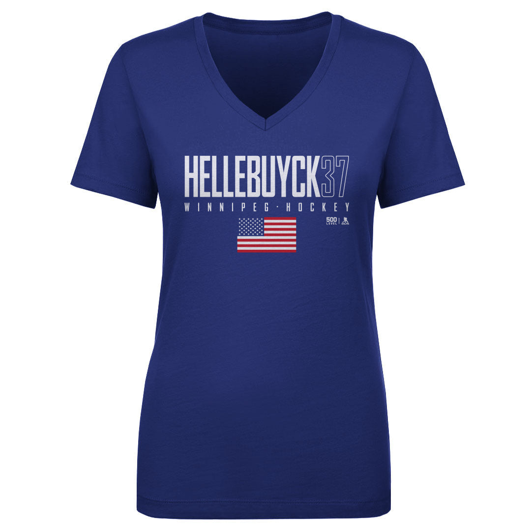 Connor Hellebuyck Winnipeg USA Elite WHT