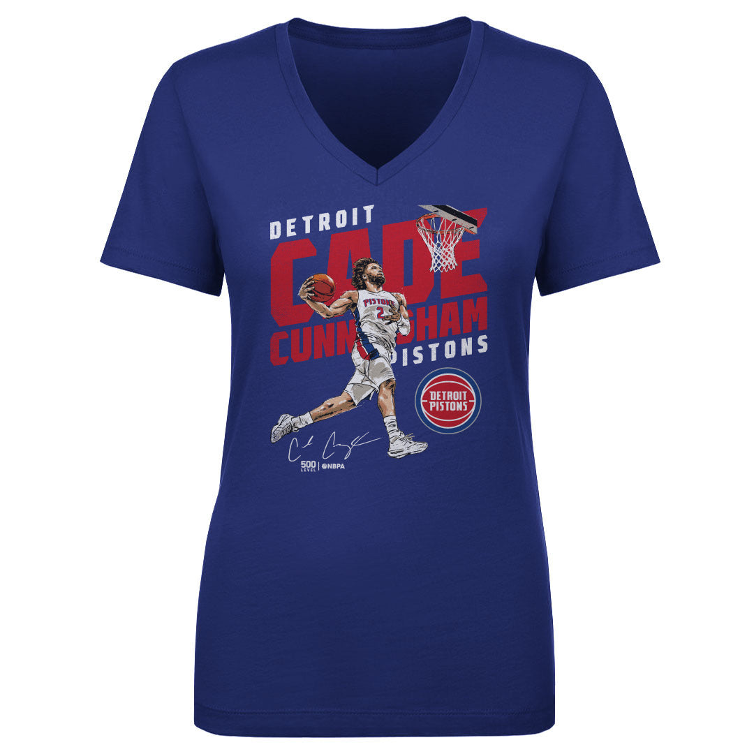 Cade Cunningham Detroit Pistons Slam WHT