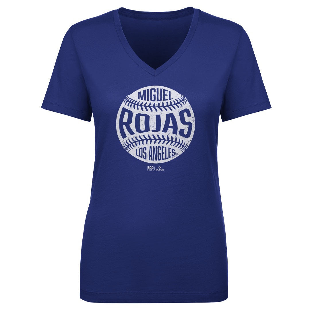 Miguel Rojas Los Angeles D Vintage Baseball WHT