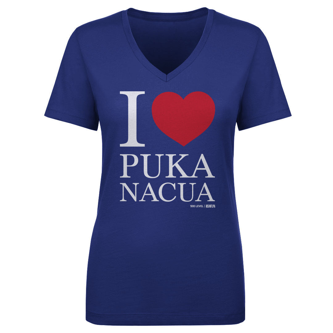 Puka Nacua Los Angeles R Love WHT