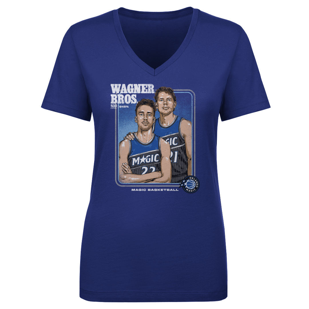 Franz Wagner & Moritz Wagner Orlando Magic Step Brothers WHT