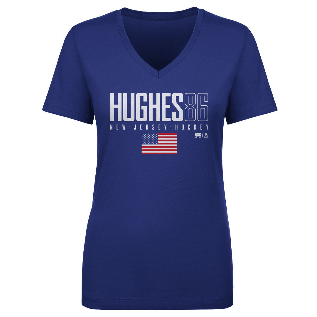 Jack Hughes New Jersey USA Elite WHT