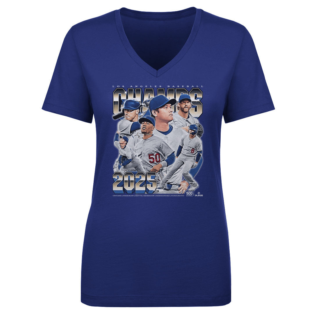 Los Angeles D Baseball 2025 Champs Vintage WHT