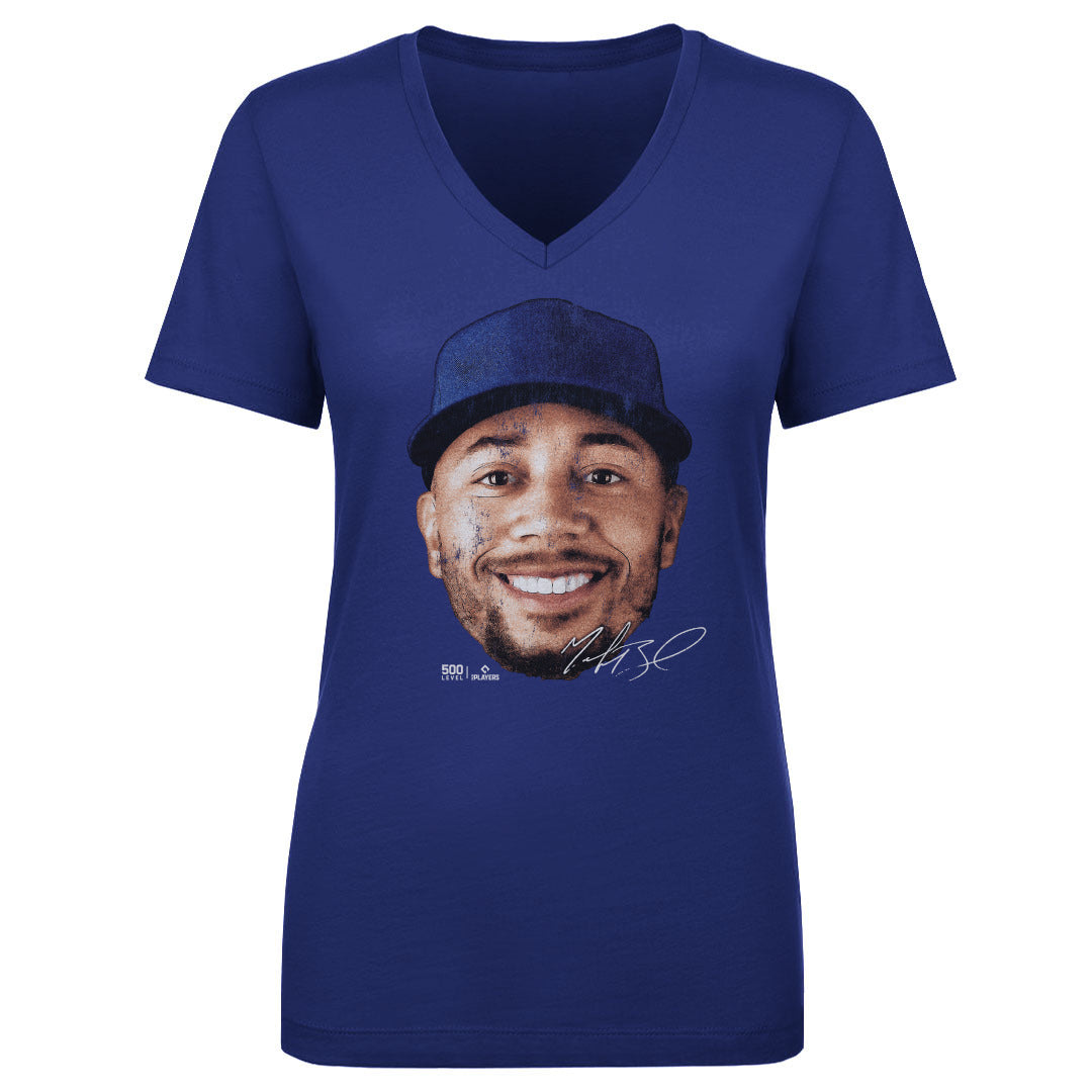 Mookie Betts Los Angeles D Vintage Head WHT