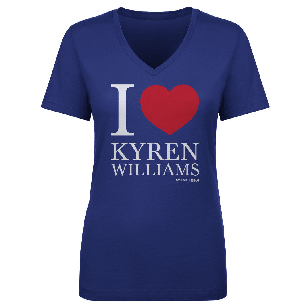 Kyren Williams Los Angeles R I Love WHT