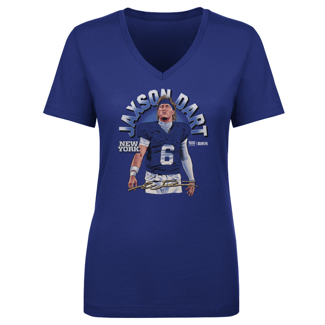 Jaxson Dart New York G Name Arc WHT