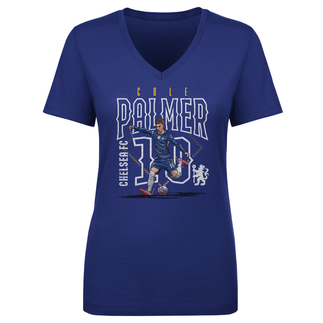 Cole Palmer Chelsea FC Outline Number WHT