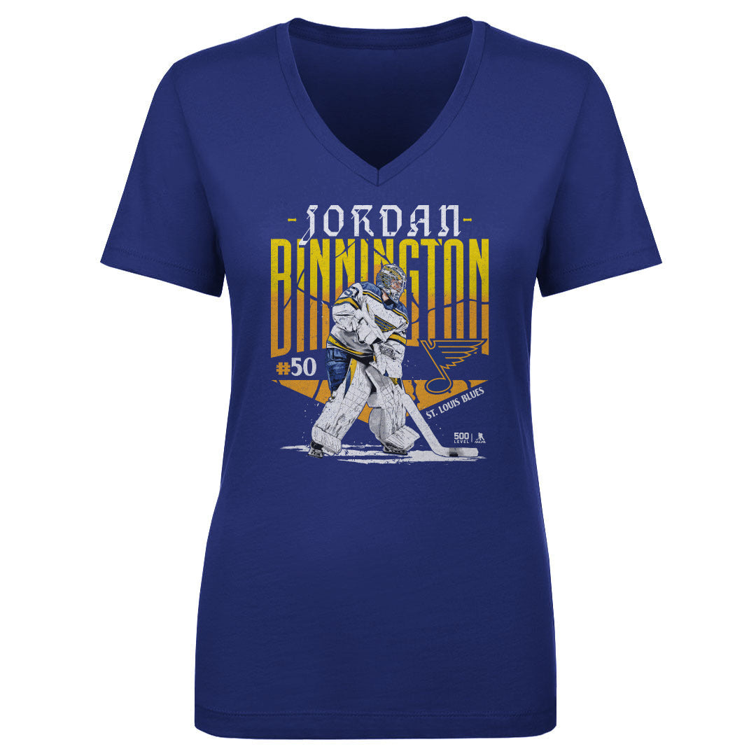 Jordan Binnington St. Louis Blues Player Name WHT