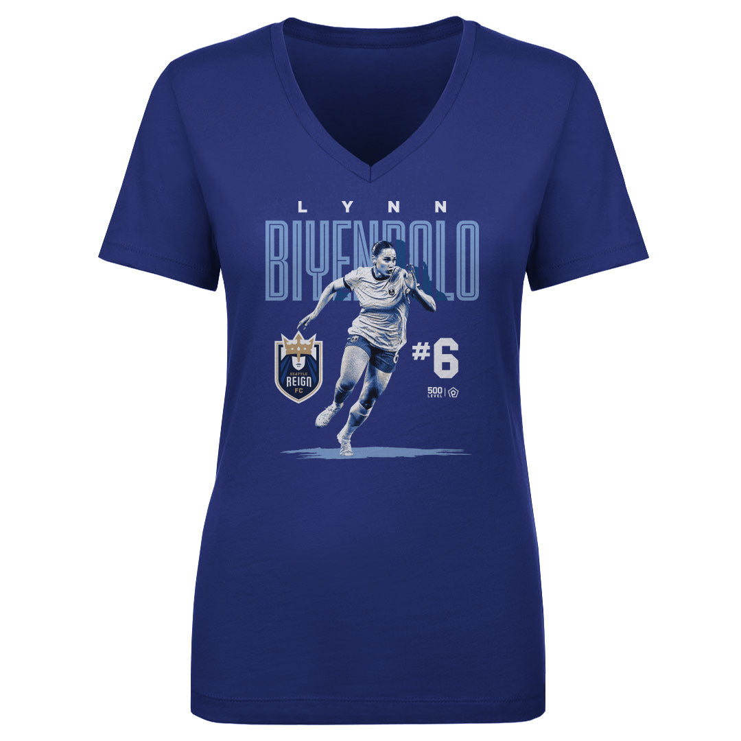 Lynn Biyendolo Seattle Reign FC Bitmap WHT