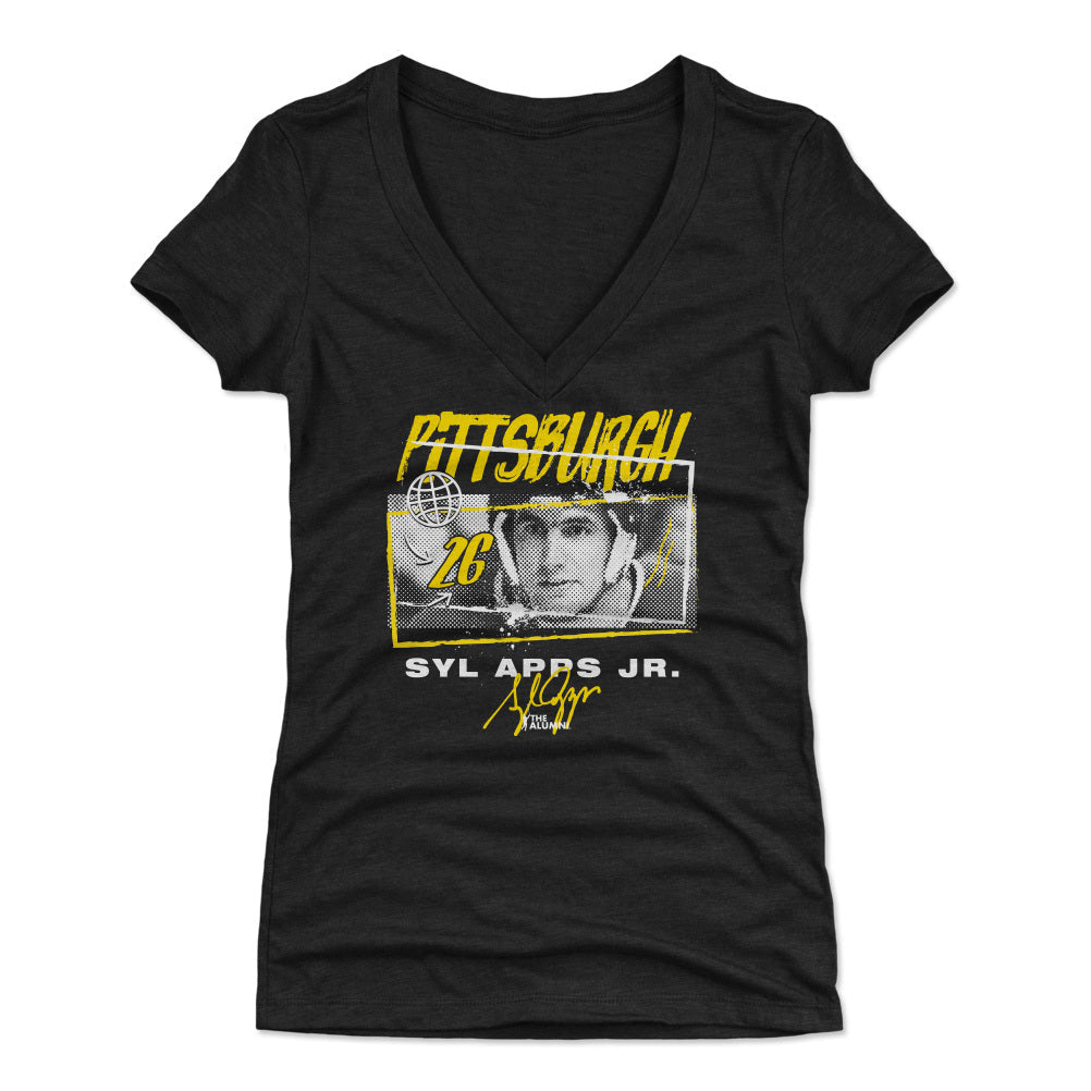 Syl Apps Jr. Pittsburgh Tones WHT