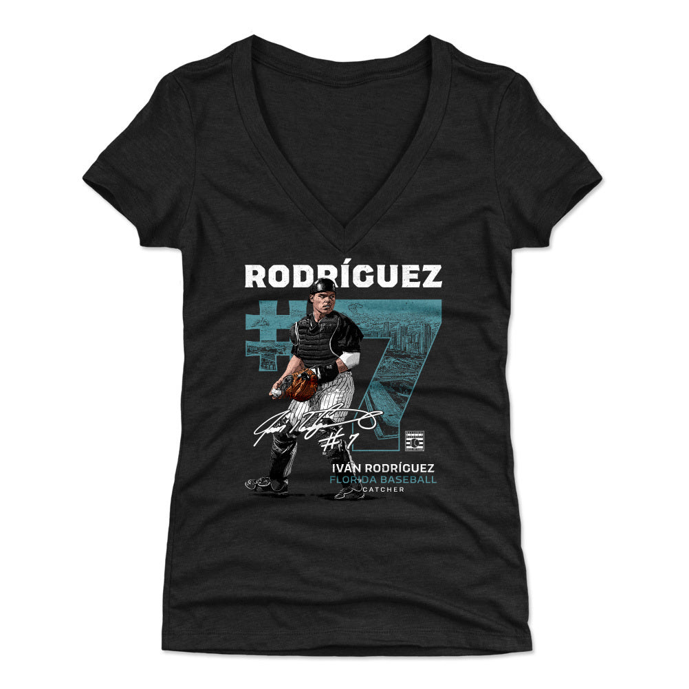Ivan Rodriguez Throwback Number WHT