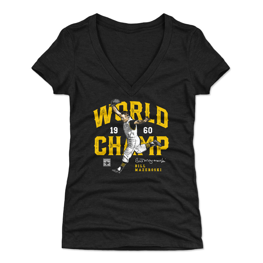 Bill Mazeroski World Champ WHT