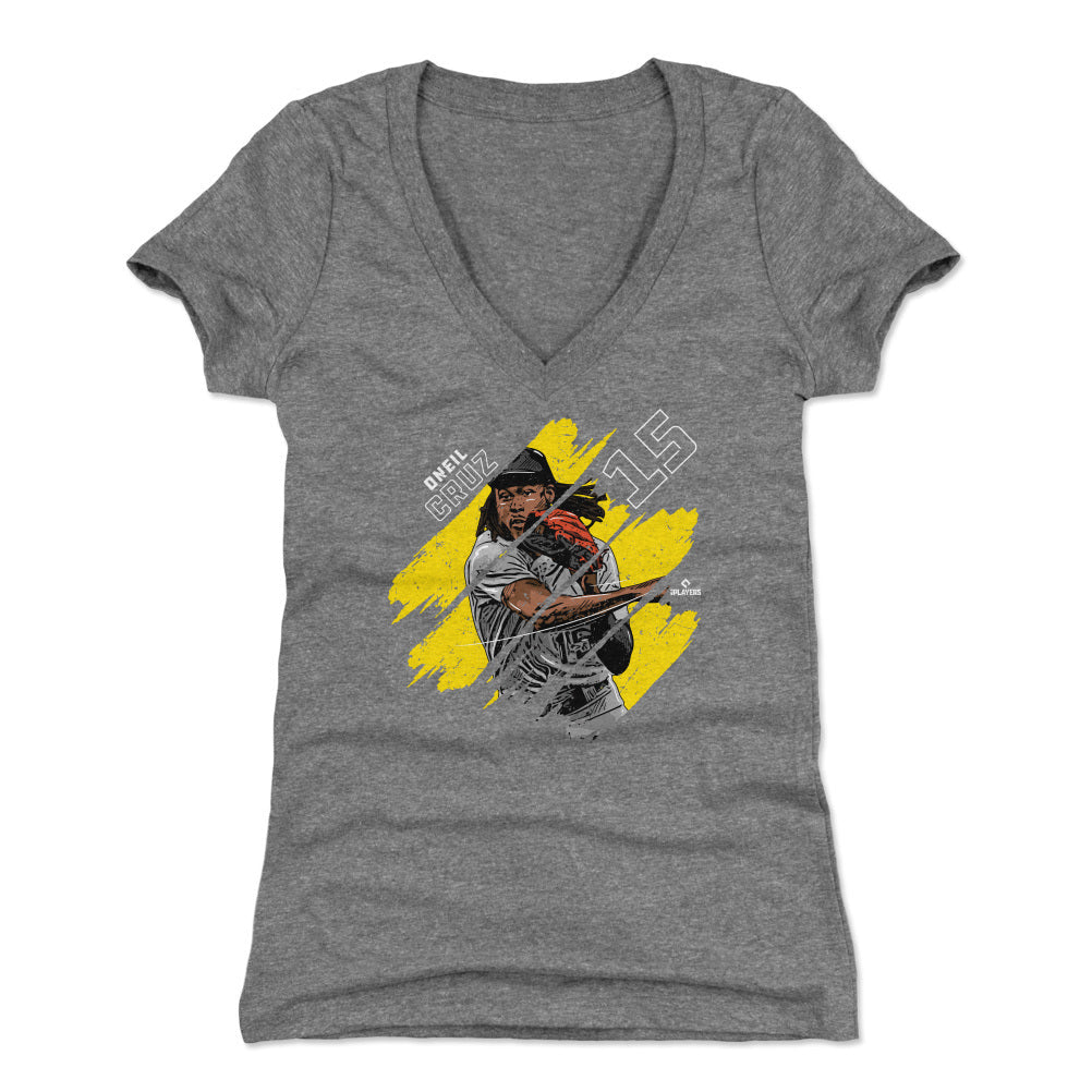 Oneil Cruz Pittsburgh Stripes WHT