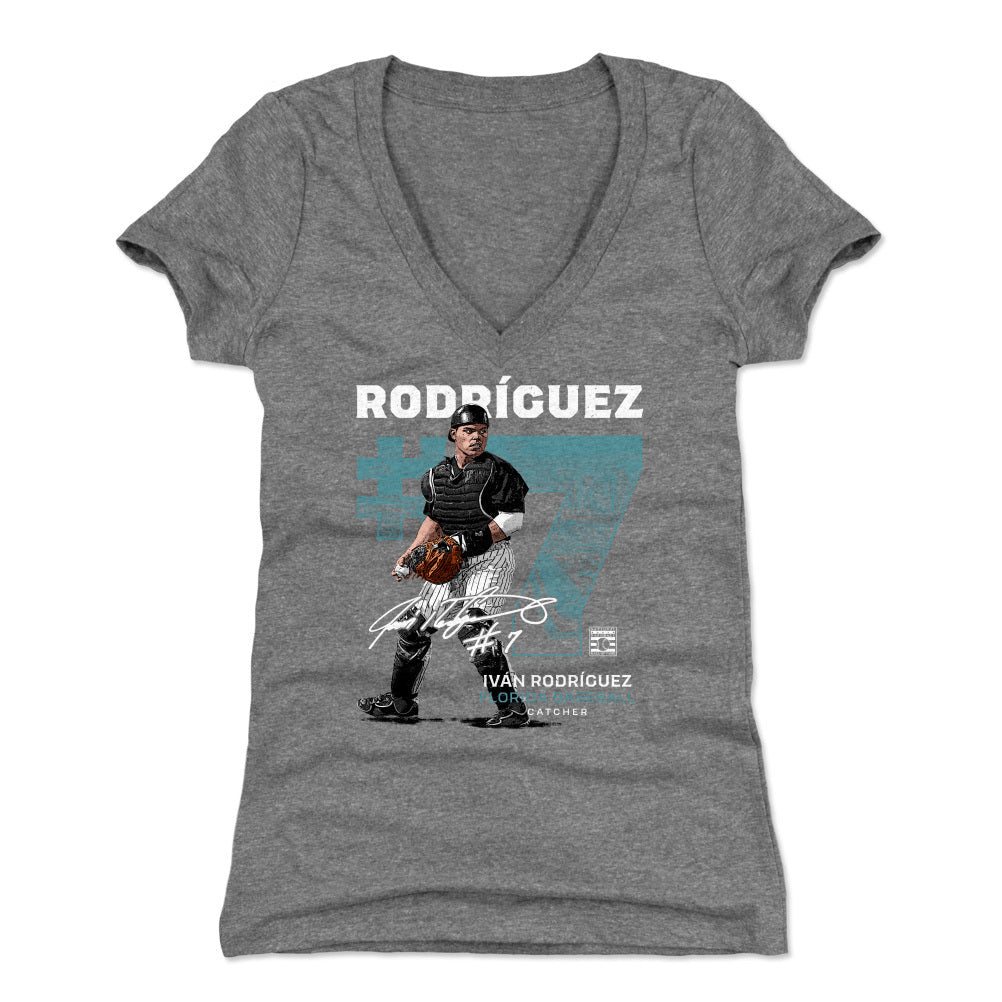 Ivan Rodriguez Throwback Number WHT