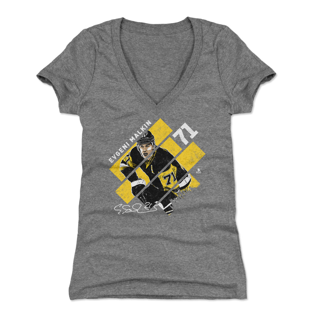 Evgeni Malkin Stripes Y WHT