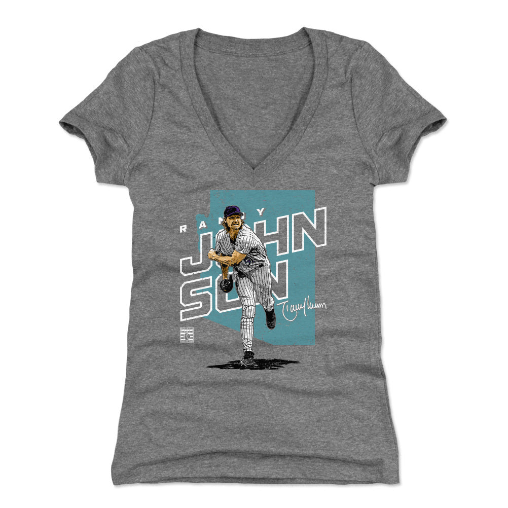 Randy Johnson Player Map Arizona WHT