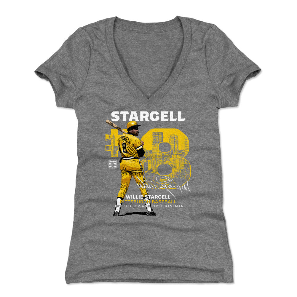 Willie Stargell Throwback Number WHT