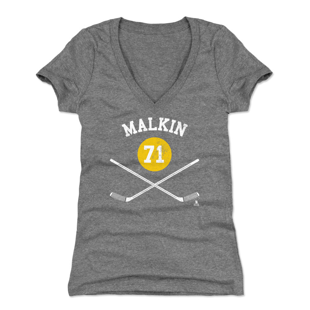 Evgeni Malkin Pittsburgh Sticks WHT