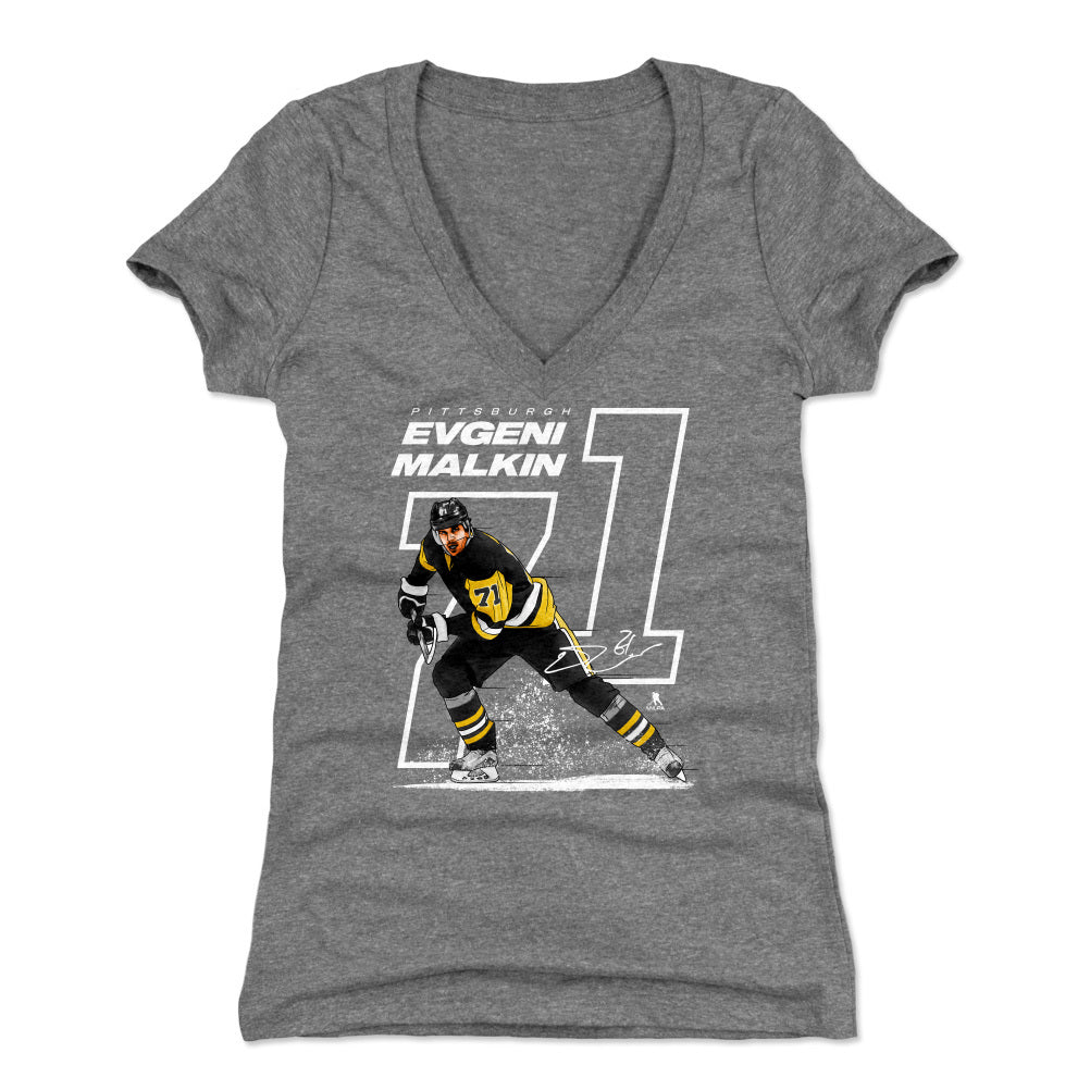 Evgeni Malkin Offset W WHT