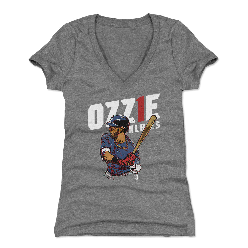Ozzie Albies Bat W WHT
