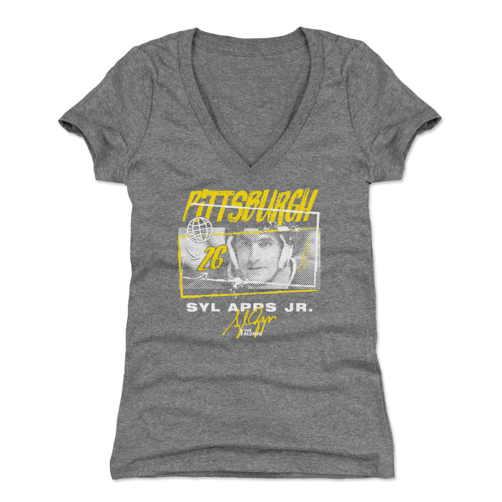 Syl Apps Jr. Pittsburgh Tones WHT