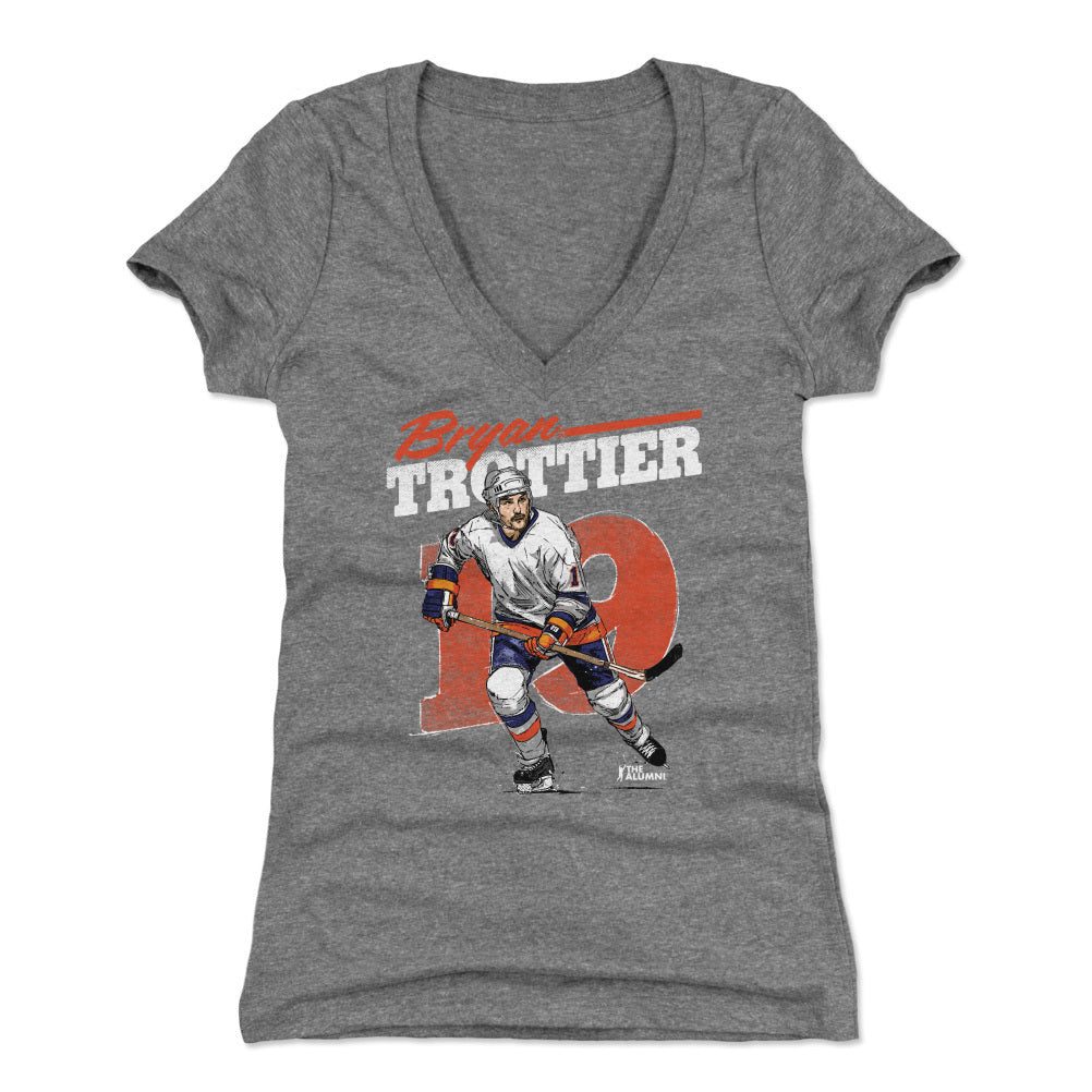 Bryan Trottier New York I Retro WHT