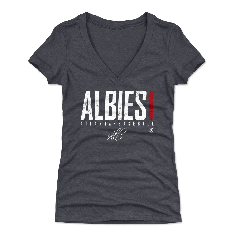 Ozzie Albies Atlanta Elite WHT