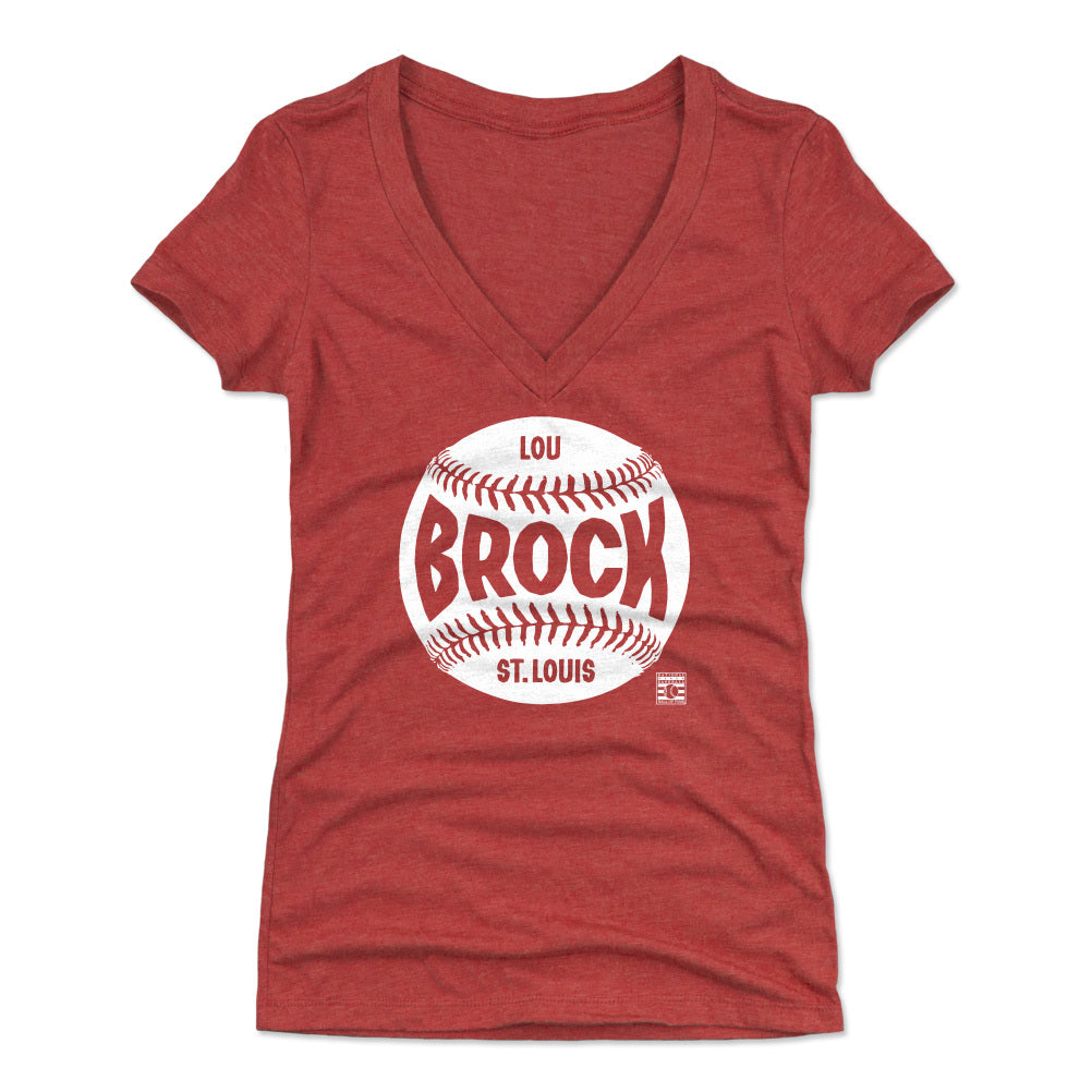Lou Brock St. Louis Baseball WHT