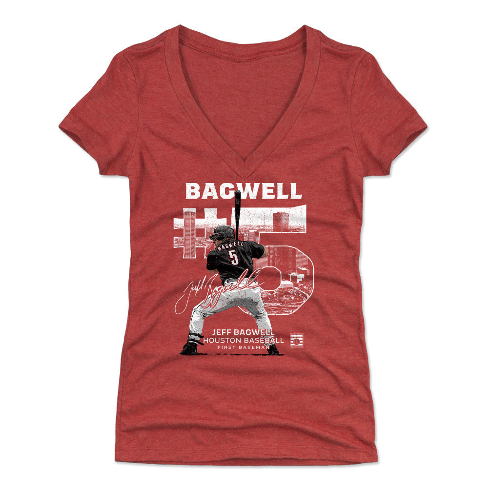 Jeff Bagwell Throwback Number WHT