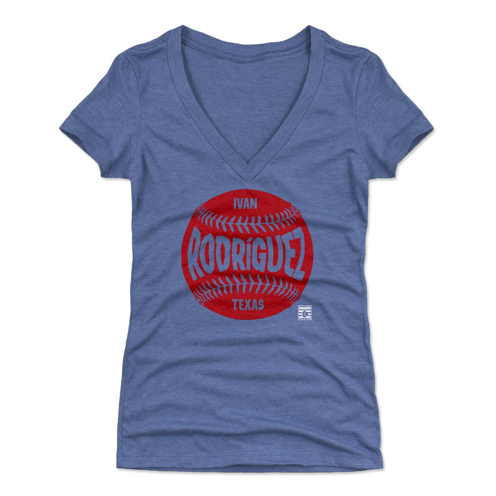 Ivan Rodriguez Texas Baseball WHT