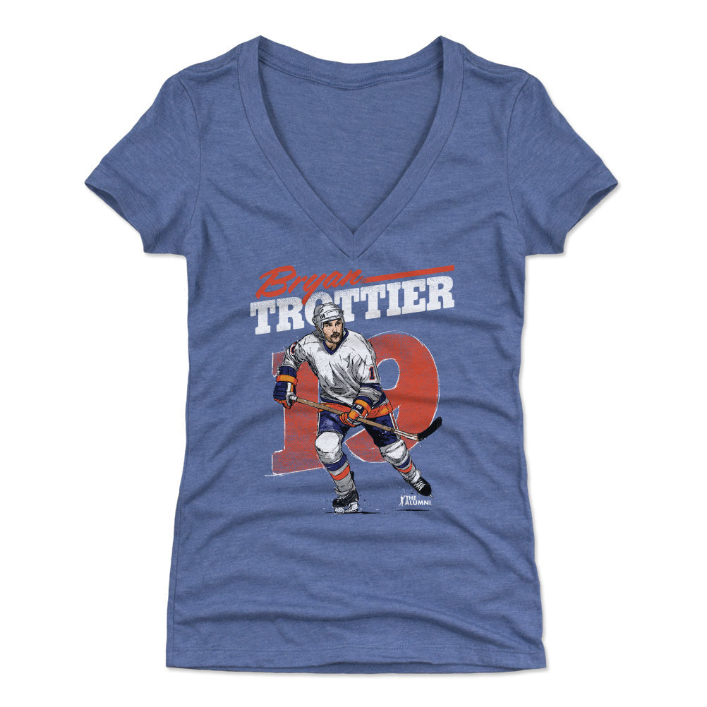 Bryan Trottier New York I Retro WHT