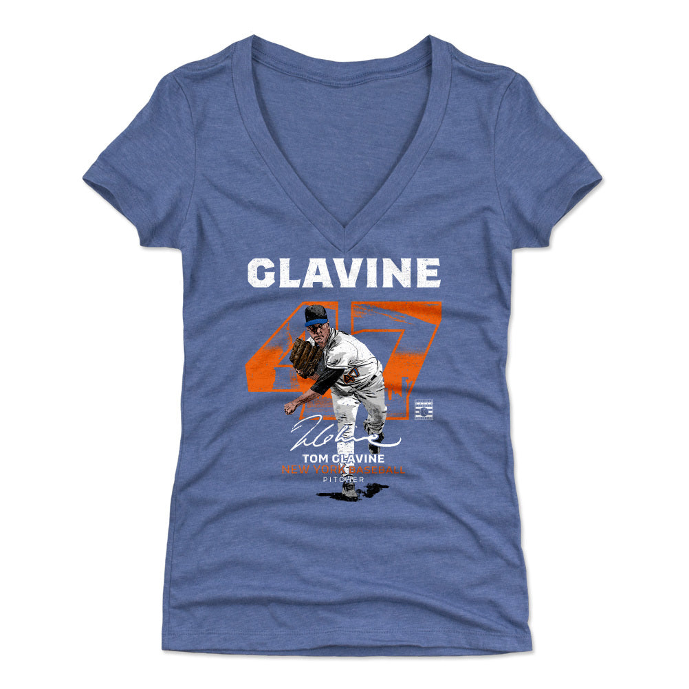 Tom Glavine Throwback Number WHT