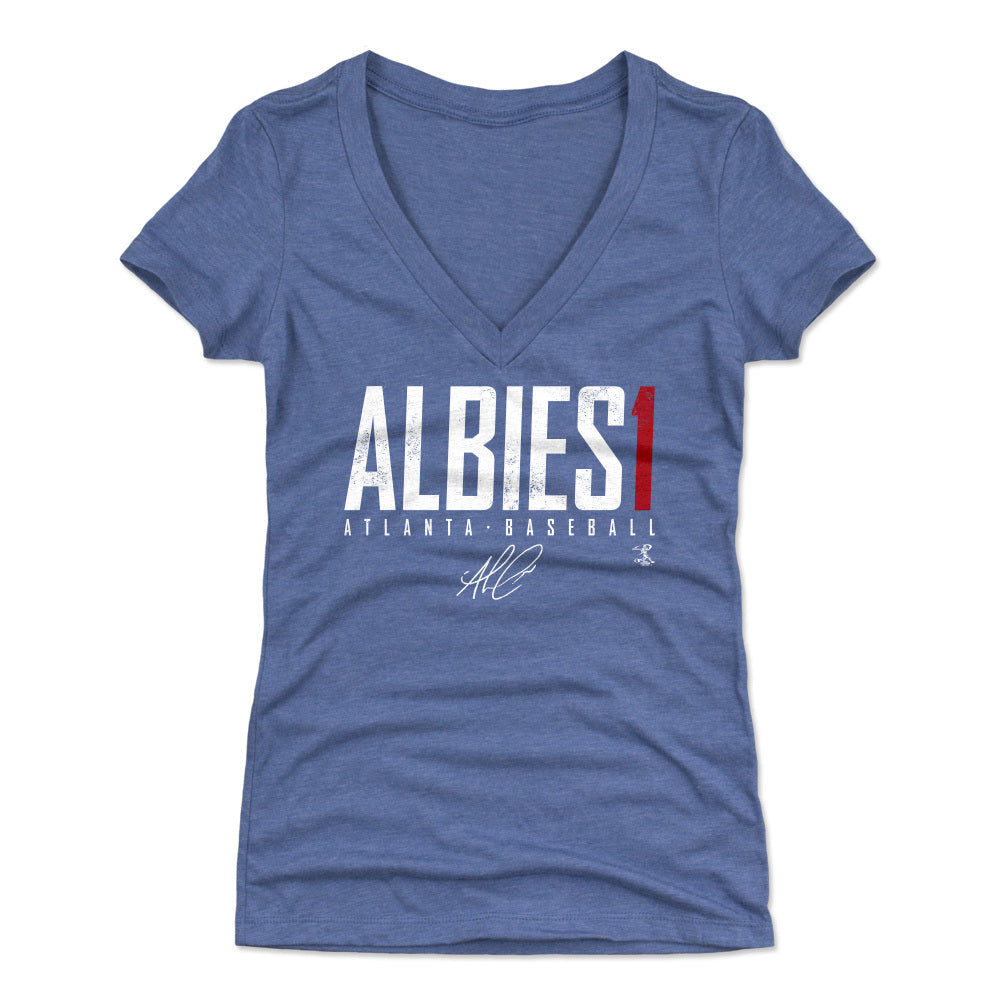 Ozzie Albies Atlanta Elite WHT
