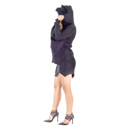 Women's Cozy Lady Bat Costume