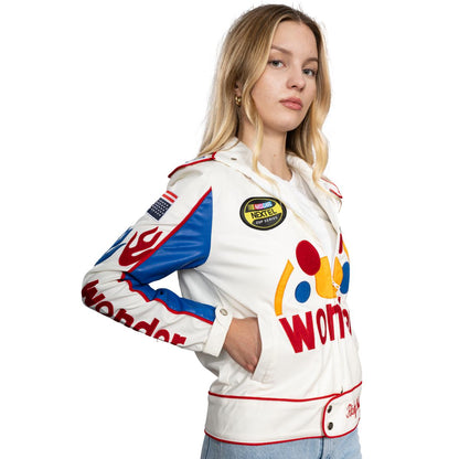Wonder Bread Talladega Replica Stock Car Racing Movie Halloween Cosplay Costume Jacket