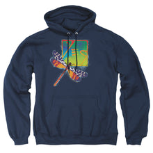 Load image into Gallery viewer, Yes Dragonfly Mens Hoodie Navy
