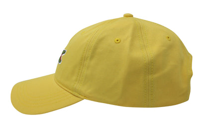 Lacoste Men's Classic Large Croc Logo Cap with Leather Strap Hat