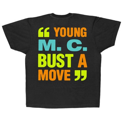 Young MC - Manic Mens T Shirt Black