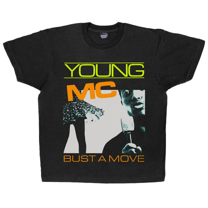 Young MC - Manic Mens T Shirt Black