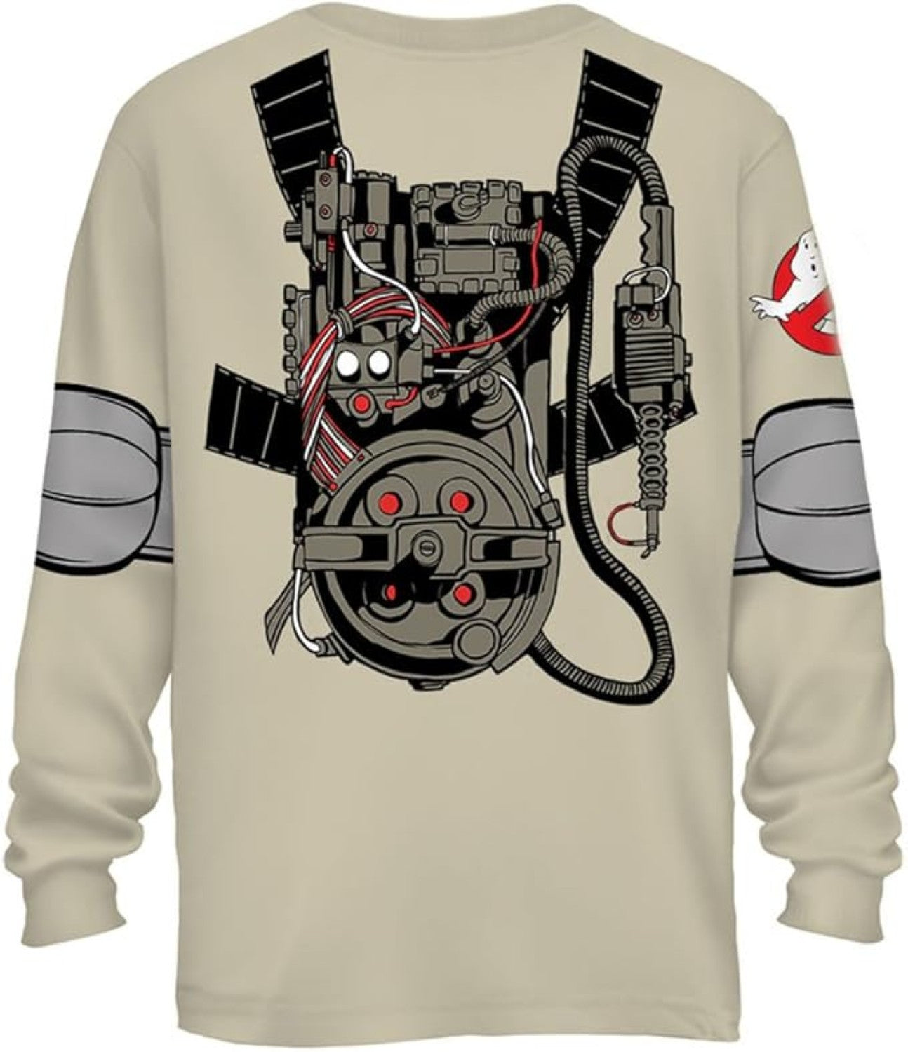 Zeddemore Long Sleeve Costume T Shirt With Back Print