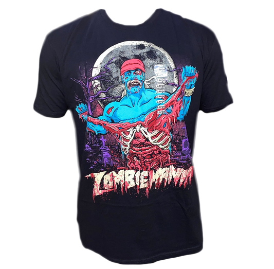 Hulk Hogan Zombiemania Mens T Shirt Black