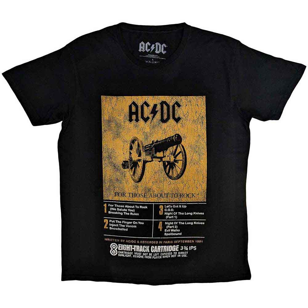 AC/DC 8 Track Mens T Shirt