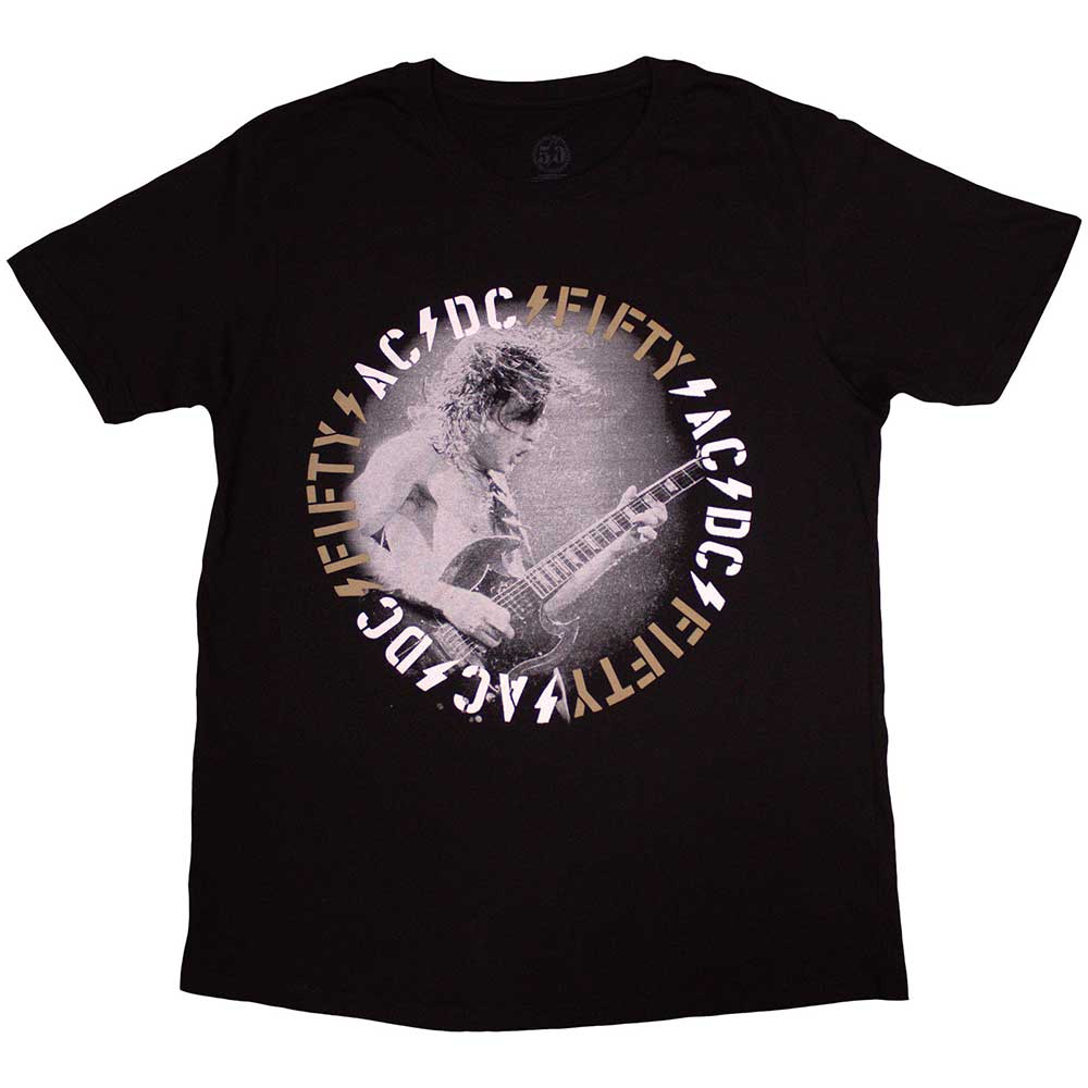 AC/DC Angus Live Mens T Shirt